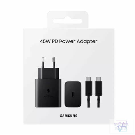 45W Samsung Gyári töltő adapter+Kábel