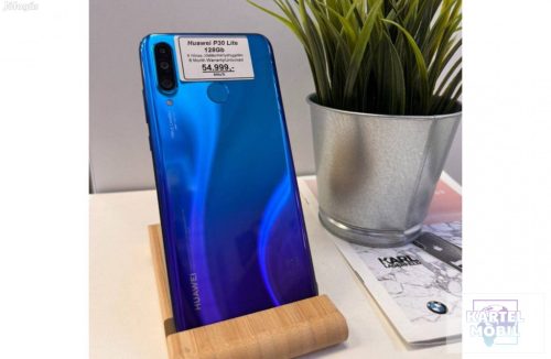 Huawei P30 Lite 128GB Használt Kártyafüggetlen 6 Hónap Garancia
