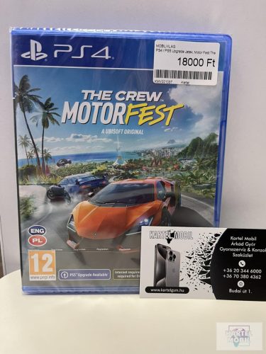 Sony Playstation 4 The Crew Motorfest Ps5 re Frissithető