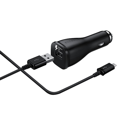 Samsung Autós USB-Micro töltő szett Fekete