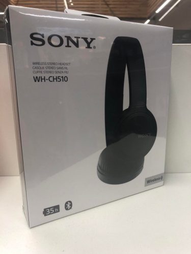 Sony WH-CH510 Bluetooth Headset Fekete színben 