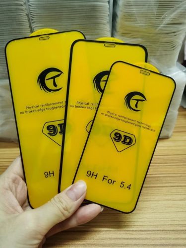 Tempered Glass 0.33 9D Black Tok barát kijelzővédő üveg Xiaomi Redmi Note 8T Készülékhez