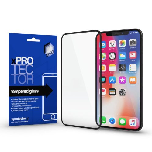 Tempered Glass 0.33 Full 3D Black (FG) kijelzővédő üveg Xiaomi Redmi 9 készülékhez