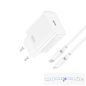 Xo-CE15(EU) Hálózati Töltő; Lighning kábel/ USB-C kábelel; 20W
